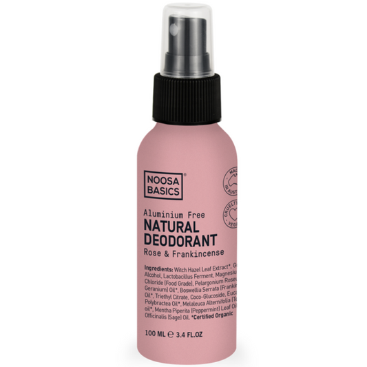 Noosa Basics Spray Deodorant - Rose and Frankincense 100ml