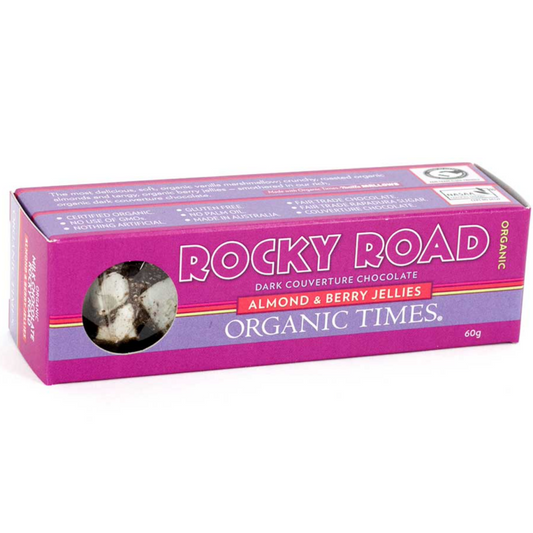 Organic Times Organic Rocky Road Dark Chocolate 60g