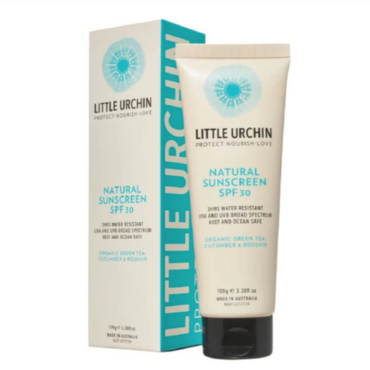 Little Urchin Natural Sunscreen Clear Zinc SPF 30 100g