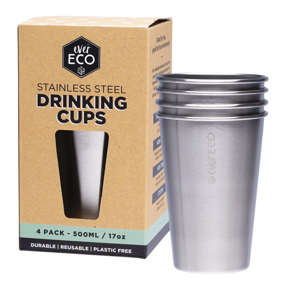 Ever Eco Stainless Steel Drinking Cups